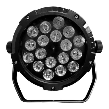 Par Led Super Bright Par180 Xt 5 En 1 Case Con 4 Piezas 18x10 Rgba